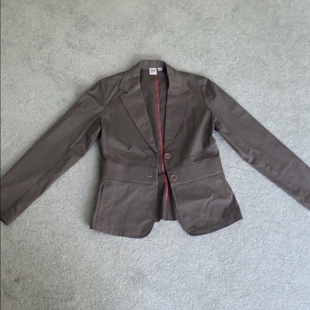 City DKNY Greenish Gray Jacket